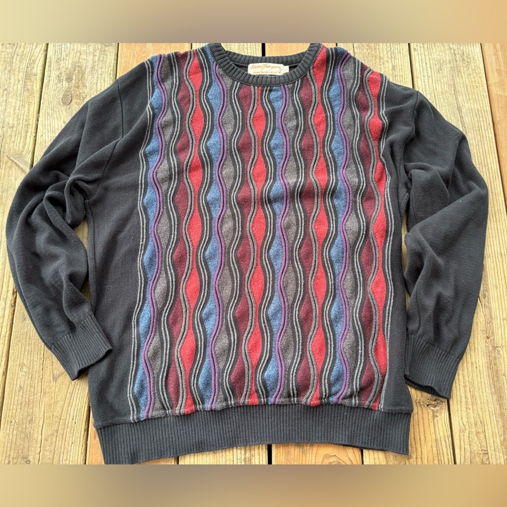 Vintage Norm Thompson Coogie Style Sweater Men’s size XL